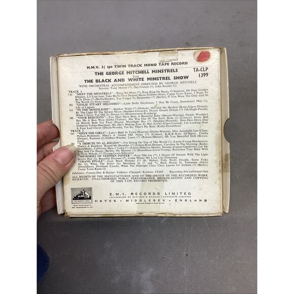 Pops In Stereo, High Noon, Groucho Marx, Pepe, George Mitchell Tape Reels - Picture 10 of 13